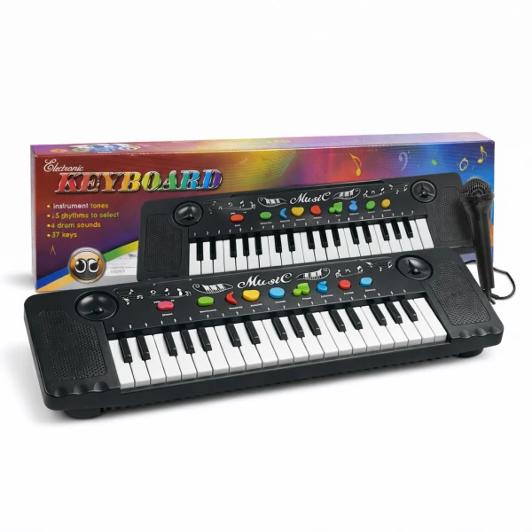 Ηλεκτρονικό Παιδικό Πιάνο/Αρμόνιο 37 Πλήκτρων με Μικρόφωνο KEY01