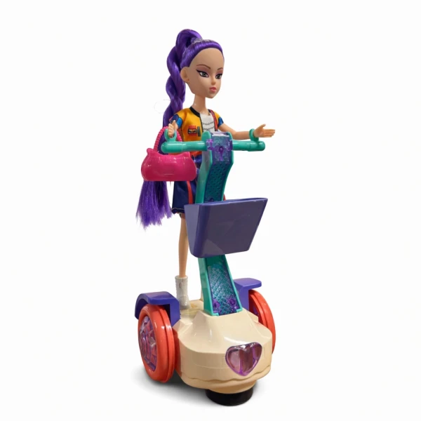 Κούκλα Rumi με πατίνι 30cm με Μουσική, Κίνηση με Διακόπτη και Αξεσουάρ 66683691