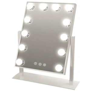 Καθρέπτης μακιγιάζ αφής 12 LED 30x40cm HYH-170 Λευκό