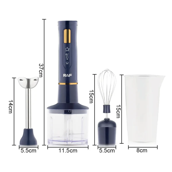  RAF Ηλεκτρικό Πολυλειτουργικό μπλέντερ 4 σε 1, R.372