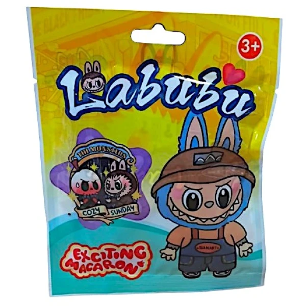 Σακουλάκι με φιγούρα Labubu και κάρτες Surprise 852-1 