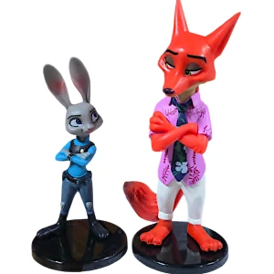 Σετ 2 Φιγούρες  Zootopia Nike&Judy - Judy Hopps και Nick Wilde 51508-1