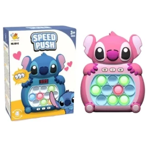Speed Push Lilo & Stich Παιχνίδι Pop It Ηλεκτρονικό Αντιστρές Παιχνίδι 55500 Ροζ