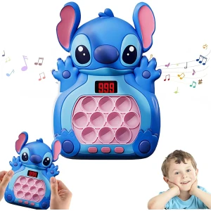 Speed Push Stitch Παιχνίδι Pop It Ηλεκτρονικό Αντιστρές Παιχνίδι 999-2B Μπλε