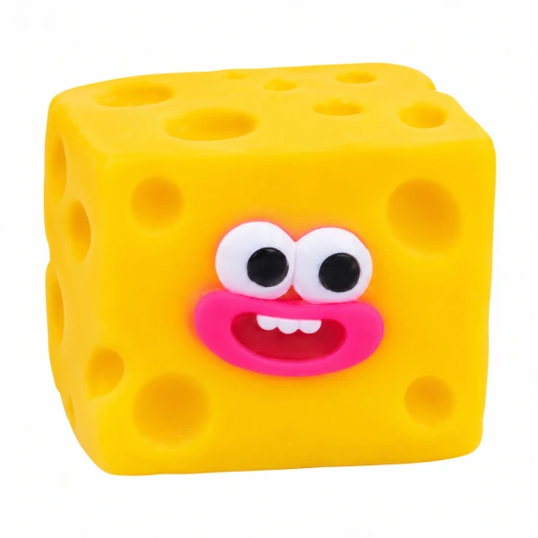 Squeeze Cheese Αστείο Squishy Τυρί με Διαφορετικές Φατσούλες 3+ 48369-9