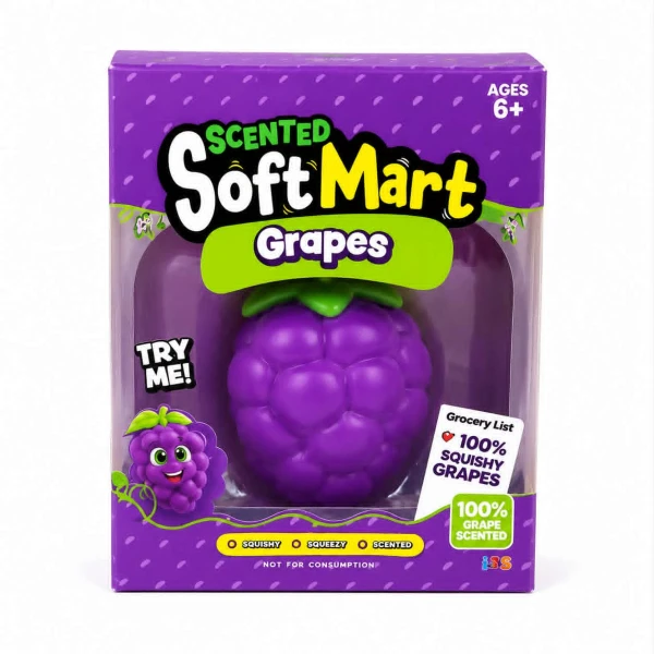 Squishy Grapes XXL 13525-2 Μωβ