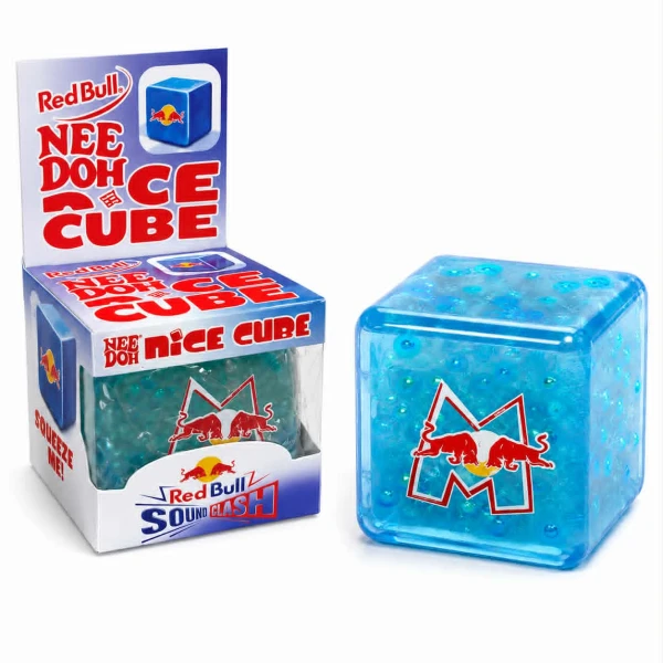 Squishy NEE DOH Nice Cube Red Bull 24079HY-1 Μπλε