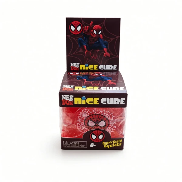 Squishy NEE DOH Nice Cube Spider Man 24079HY-11