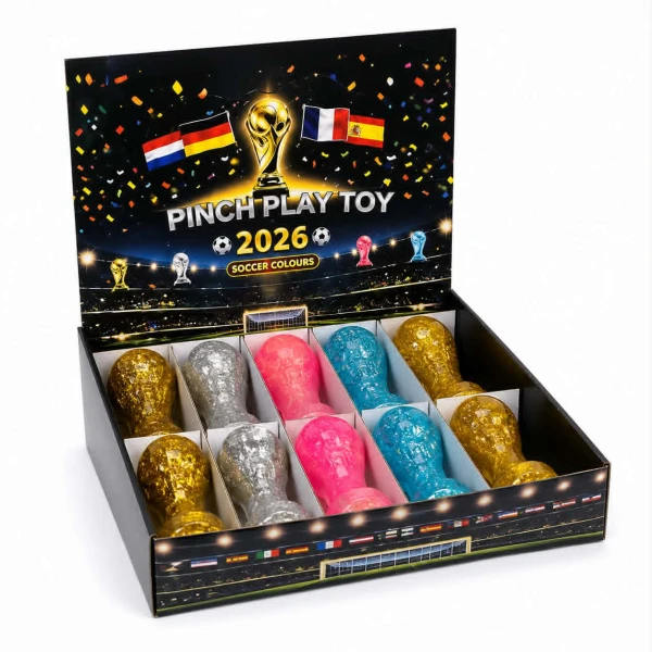 Squishy "Pinch Play Toy 2026" 35632-1 Χρυσό