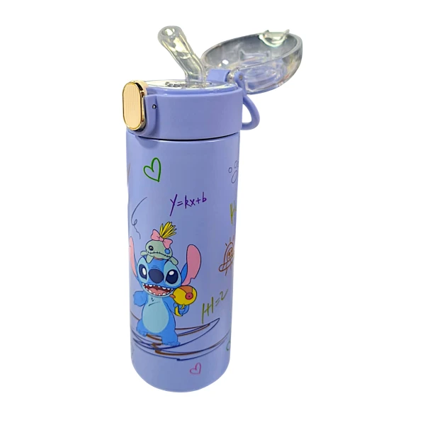 Stitch Θερμός παγούρι Ζεστό Κρύο 18/8 350ml 70089-1 Μπλε