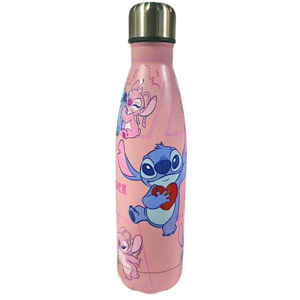 Stitch Θερμός παγούρι Ζεστό Κρύο 18/8 500ml 70093-3 Ροζ