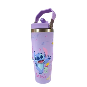 Stitch Θερμός παγούρι Ζεστό Κρύο 30oz 890ml 70094-1 Μωβ
