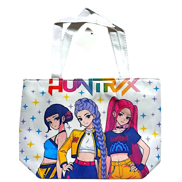 Τσάντα ώμου K-pop Demon Hunters 33X23X11 10622-6 Λευκή