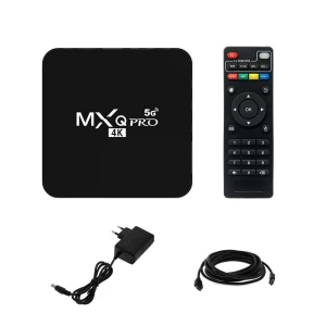 TV Box Android 12.1 16GB + 256GB 4K με Τηλεχειριστήριο MXQPro 4K HL18668-165