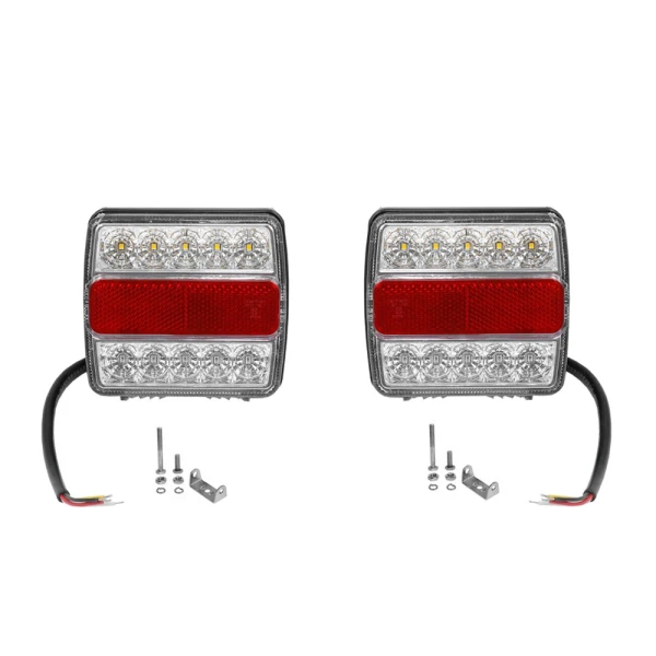 Σετ LED Αδιάβροχα Φώτα Τρέιλερ 12V με Βίδες 2τμχ