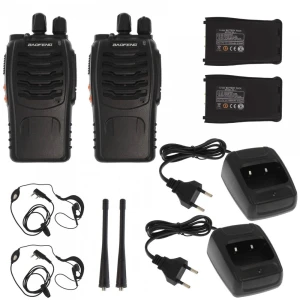 Σετ Ασύρματοι Φορητοί πομποδέκτες UHF 5W 2 τεμαχίων BF-888S BAOFENG