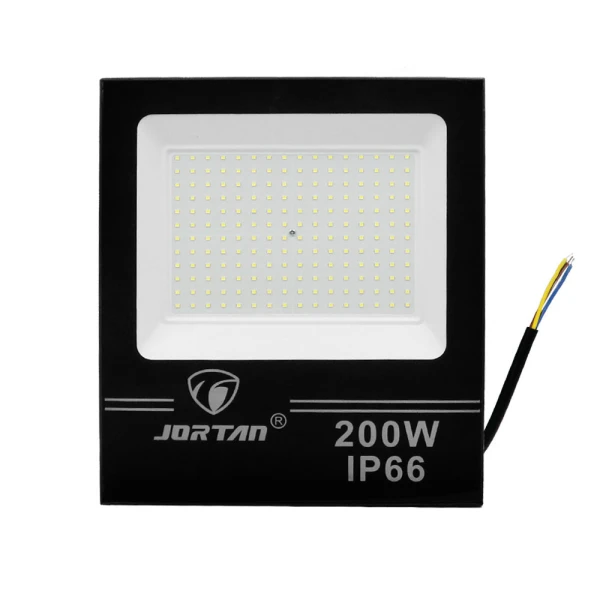 LED Αδιάβροχος Προβολέας 200W 192 SMD 15360LM 220V Ψυχρό Λευκό IP66 JORTAN-TP200W