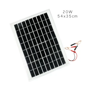 Πολυκρυσταλλικό Φωτοβολταϊκό Πάνελ 20W 12V - 17.49V