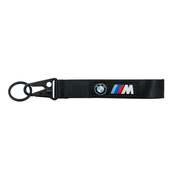 Υφασμάτινο Καραμπινέρ Μπρελόκ BMW HW-0153 Μαύρο