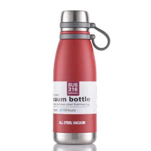 Μπουκάλι Θερμός με Ιμάντα Μεταφοράς 800ml JB-6065 Κόκκινο