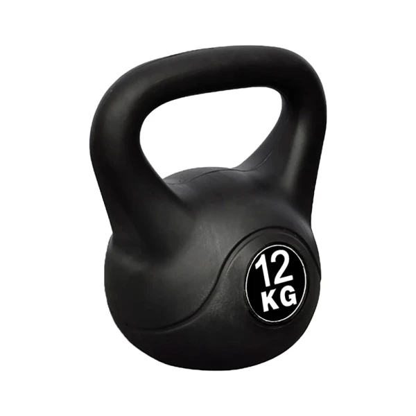 Kettlebell από PVC 12kg 25566-35 Μαύρο
