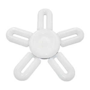 LED Λάμπα Πτυσσόμενη 60W με 5 Πτερύγια E27 Ψυχρό Λευκό 220V 4000LM RZ-0048