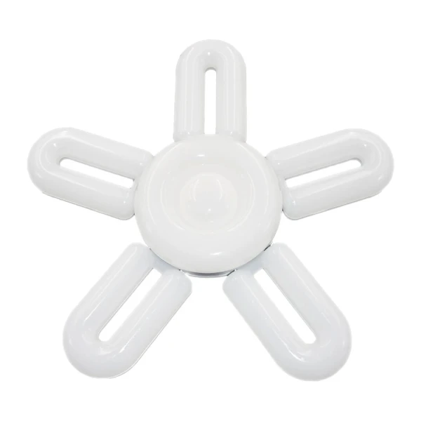 LED Λάμπα Πτυσσόμενη 60W με 5 Πτερύγια E27 Ψυχρό Λευκό 220V 4000LM RZ-0048