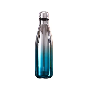 Μπουκάλι Θερμός 500ml JB-UV Γαλάζιο-Ασημί
