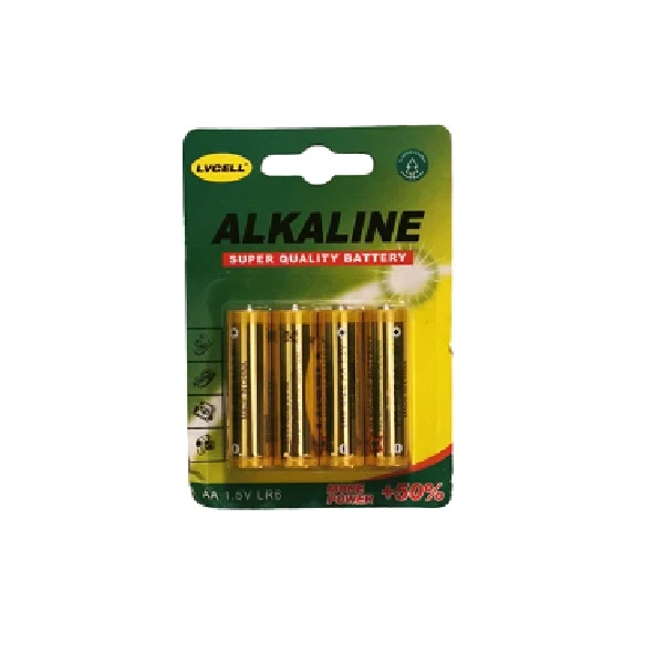 Αλκαλικές Μπαταρίες AA, 1.5V, LR6, 4τεμ. A18610-3