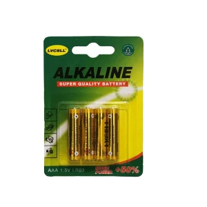 Αλκαλικές Μπαταρίες AAA, 1.5V, LR03, 4τεμ. A18610-4