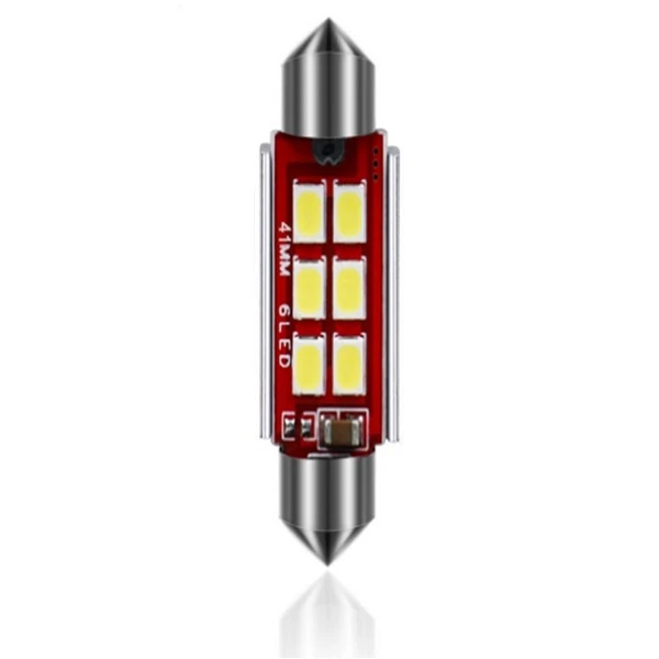 Λάμπα Αυτοκινήτου Canbus LED 6000K Ψυχρό Λευκό 41mm 2τμχ. w15190-3-1