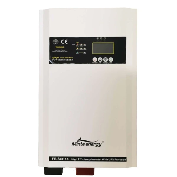 Inverter Καθαρού Ημιτόνου 3000w 24v Ρυθμιστής Φόρτισης pwm 40A με οθόνη LCD MT-16