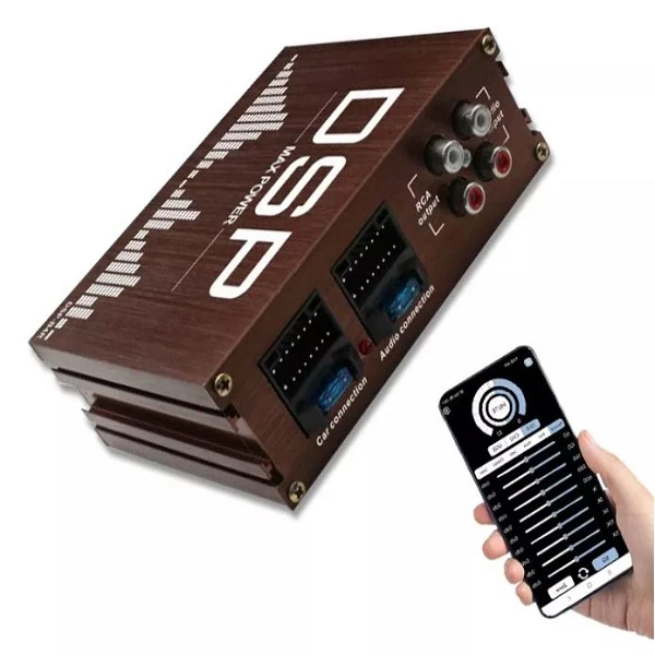 Ενισχυτής ήχου αυτοκινήτου 4 καναλιών 200W DSP με έλεγχο και με APP XDDSP-B4R