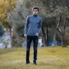 ΑΝΔΡΙΚΟ ΠΛΕΚΤΟ ΖΙΒΑΓΚΟ MOHICANS M001 ΓΚΡΙ