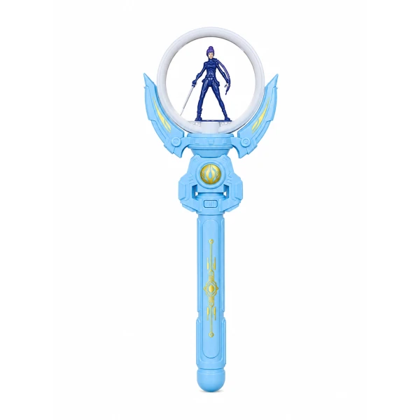 Ραβδί KPOP Demon Hunters Rumi Μπλε 37cm με Μουσική LED Φωτισμό και Περιστροφή 51540-1