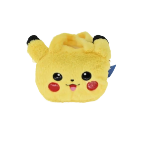 Pokemon Pikachu Παιδική Λούτρινη Τσάντα Ώμου Χιαστί 0723-5-1  Κίτρινο