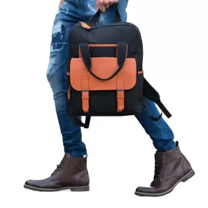 ΤΣΑΝΤΑ ΠΛΑΤΗΣ MOHICANS BAG1111964 ΜΑΥΡΟ