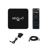 TV Box MX9 4K UHD με WiFi USB 2.0 8GB RAM και 128GB Αποθηκευτικό Χώρο με Λειτουργικό Android MX9 Black