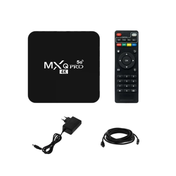 TV Box MX9 4K UHD με WiFi USB 2.0 8GB RAM και 128GB Αποθηκευτικό Χώρο με Λειτουργικό Android MX9 Black