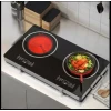 Ηλεκτρική Φορητή Διπλή Κεραμική Εστία 7000W RAF R.8050 Μαύρο