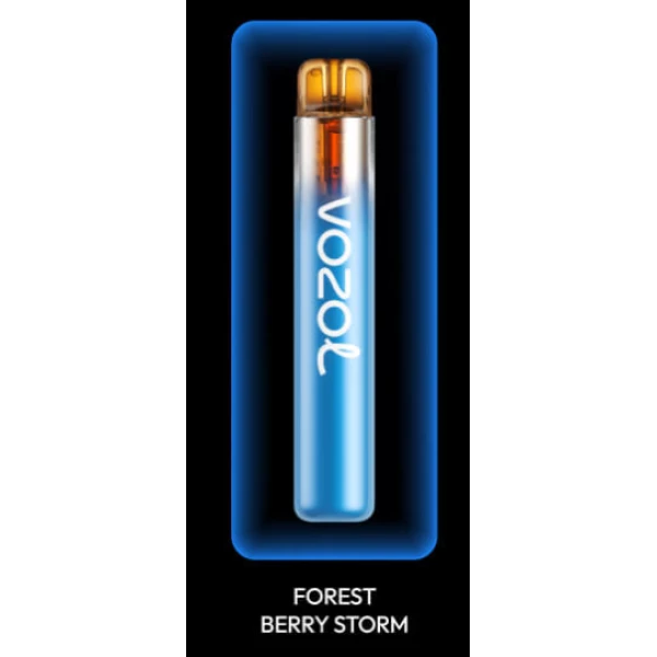 Vozol Neon 800 Forest Berry Storm Ηλεκτρονικό Τσιγάρο μιας Χρήσης 800 Εισπνοών 2ml 20mg 