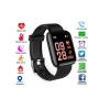 SMARTWATCH  BRACELET ΠΑΛΜΟΓΡΑΦΟΣ Y68 ΜΑΥΡΟ