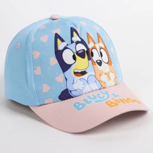 Bluey & Bingo Σετ Γυαλιά Ηλίου με Παιδικό Καπέλο Τζόκεϋ Για Αγόρια και Κορίτσια 4500002368 Μπλε