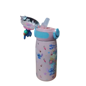 Stitch Θερμός παγούρι Ζεστό Κρύο 470ml 6856-14-2 Ροζ