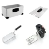 Φριτέζα Λαδιού με Αποσπώμενο Κάδο 2000W 3.5lt RAF R.5299 Ασημί