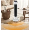 Ηλεκτρικός θερμαντήρας Touch Tower 3 Λειτουργιών 2000W με οθόνη LED DX-27 Λευκό