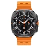 S7 Ultra Pro Android Smart Watch- Bluetooth & Android Dual System LTE Οθόνη AMOLED 1,5 ιντσών 1:1 47 χλστ Πορτοκαλί