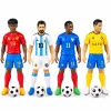 Σετ 4 Φιγούρες Ποδοσφαιριστών με Μπάλες – Action Figures 770204-1