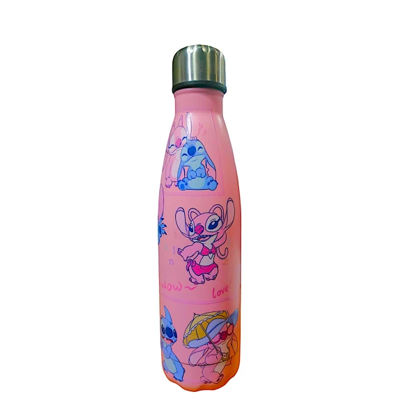 Stitch Θερμός παγούρι Ζεστό Κρύο 500ml 6856-13-1 Ροζ