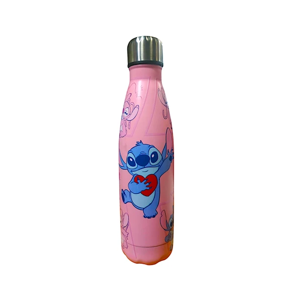 Stitch Θερμός παγούρι Ζεστό Κρύο 500ml 6856-13-1 Ροζ